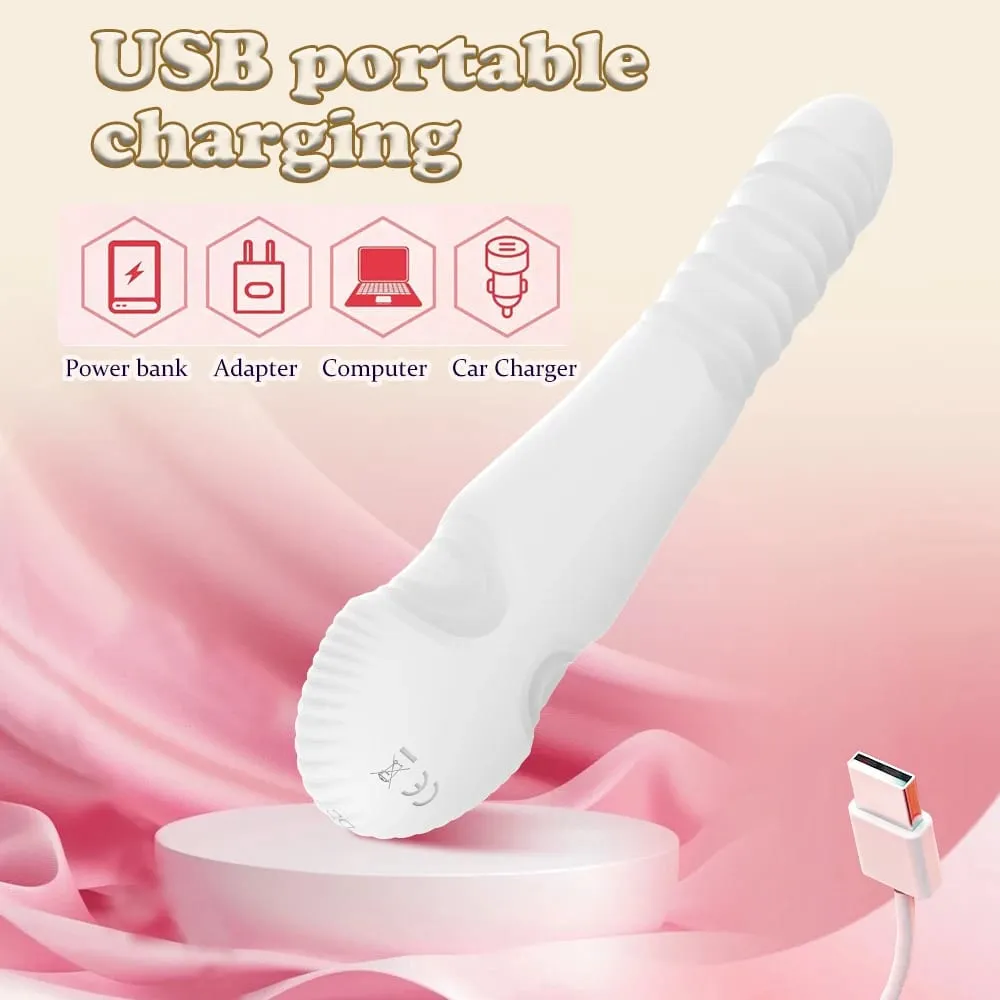 Sex toy vibrator 10 frequency bendable vaginal stimulator couple interactive female masturbator USB charging