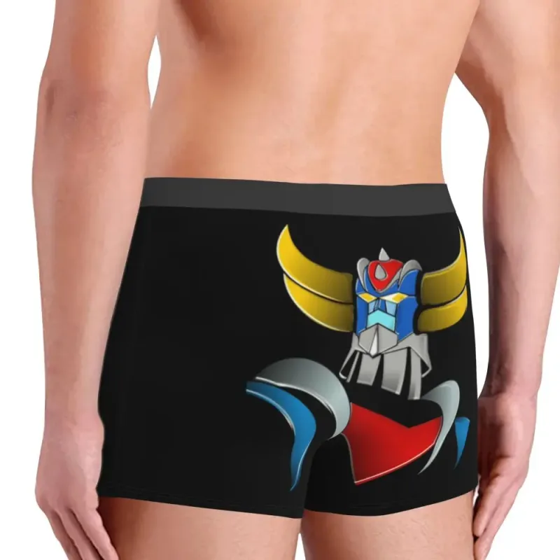 Custom Novelty Goldorak Ufo Robot Grendizer Boxers Shorts Panties Male Underpants Breathbale Briefs Underwear — image 11