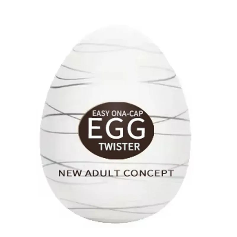 Mini Male Masturbation Eggs Egg-Shaped Male Penis Massager Soft Silicone Pocket-Sized Intimate Care Device Adult Sex Toys