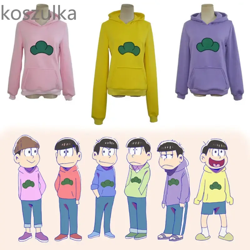 2025 Osomatsu San Hoodie Cosplay Costumes Karamatsu Anime Harajuku Matsuno Ichimatsu Osomatsu-san Hoodies Sweatshirts Kpop Cloth