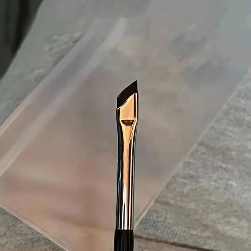 【SSummer10】Brow Contour Makeup Brushes Eyebrow Eyeliner Brush Professional Super Thin Angled Liner Eye Brush Make Up Tools【SS】
