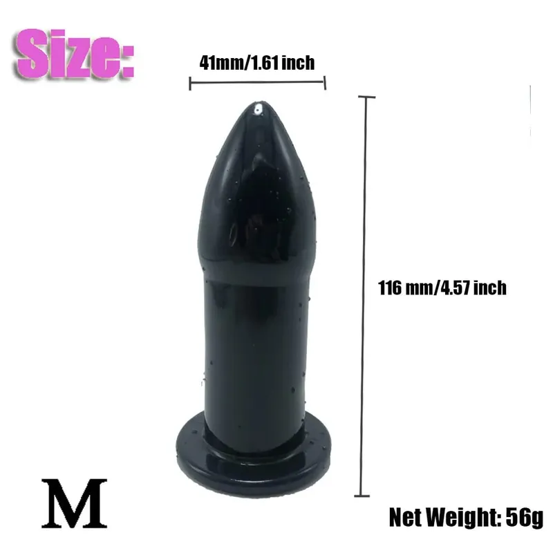 5PCS/Set Anal Plug Bullet Shape Butt Plug Trainer Kit Dilator Progressive Training Adult Sex Toy for Women Men Couples Gear