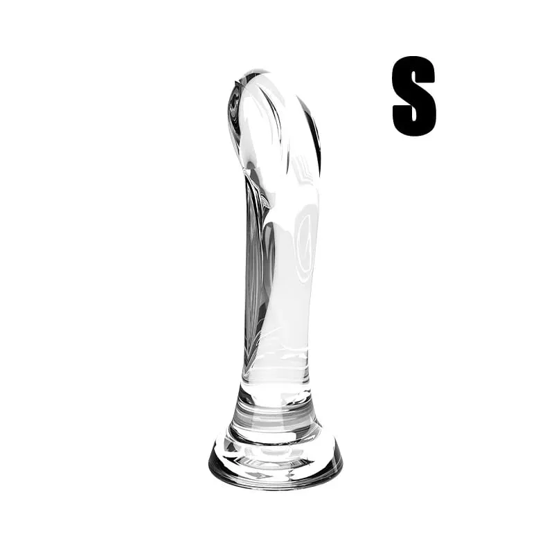 Curved Realistic Dildo with Strong Suction Cup Soft Flexible G-Spot Sex Toy for Women Men Black Purple Clear Lifelike Dillo — image 9
