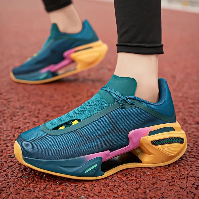 Men's Breathable Casual Sneakers Luxury Trainer Fashion Loafers Comfortable Wear and Relaxed Life Running Shoes for Male — image 5