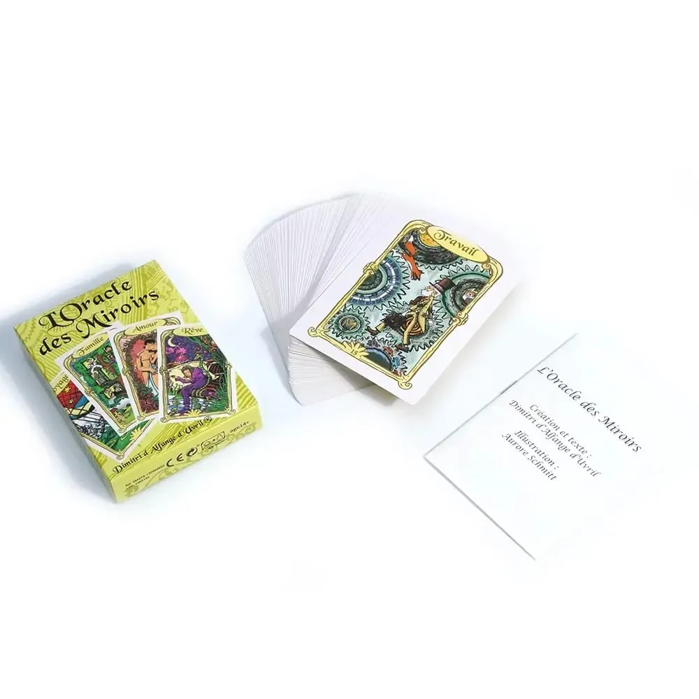 Franais French of Tarot Cards Un Outil Précieux Pour La Divination Et La Guidance Spirituelle Board Games Toys