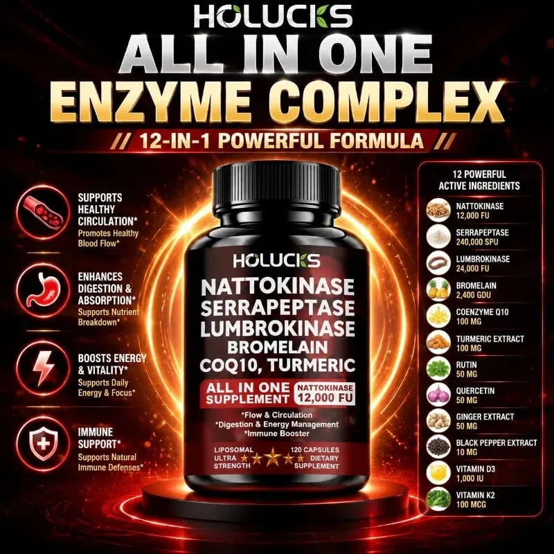 Turmeric Bromelain Supplement with Curcumin & Rutin Improve Blood Flow Digestion & Full-Body Comfort