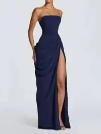 Elegant Scarf Collar Sling Women Summer Dress Solid Sleeveless Off-shoulder Slim Maxi Dresses 2026 Lady Chic Evening Party Gown