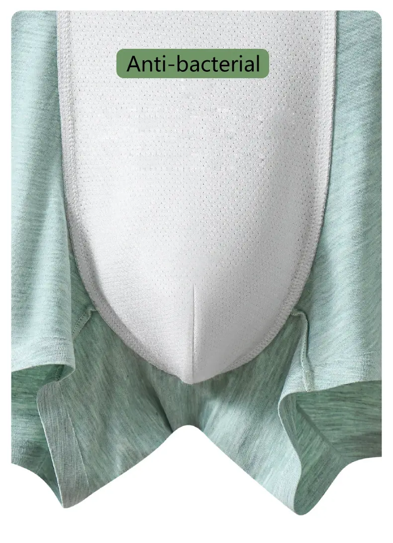 3pcs Bamboo Fiber Man Underwear Comfortable Breathable Men Boxers Regenerated Fibers Underpants L XL XXL 3XL 4XL Man Panties — image 12