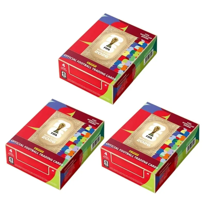 Panini 2026 World Cup Football Collectible Card Messi Cristiano Ronaldo Mercural Merchandise CollectorEdition Card Gift