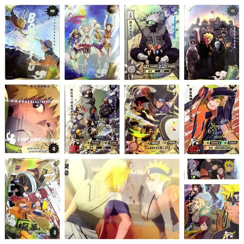 Kayou Genuine Naruto Cards Booster Pack Sasuke Flash Collection Card Anime Figure Toy Gift For Kids Birthday Christmas