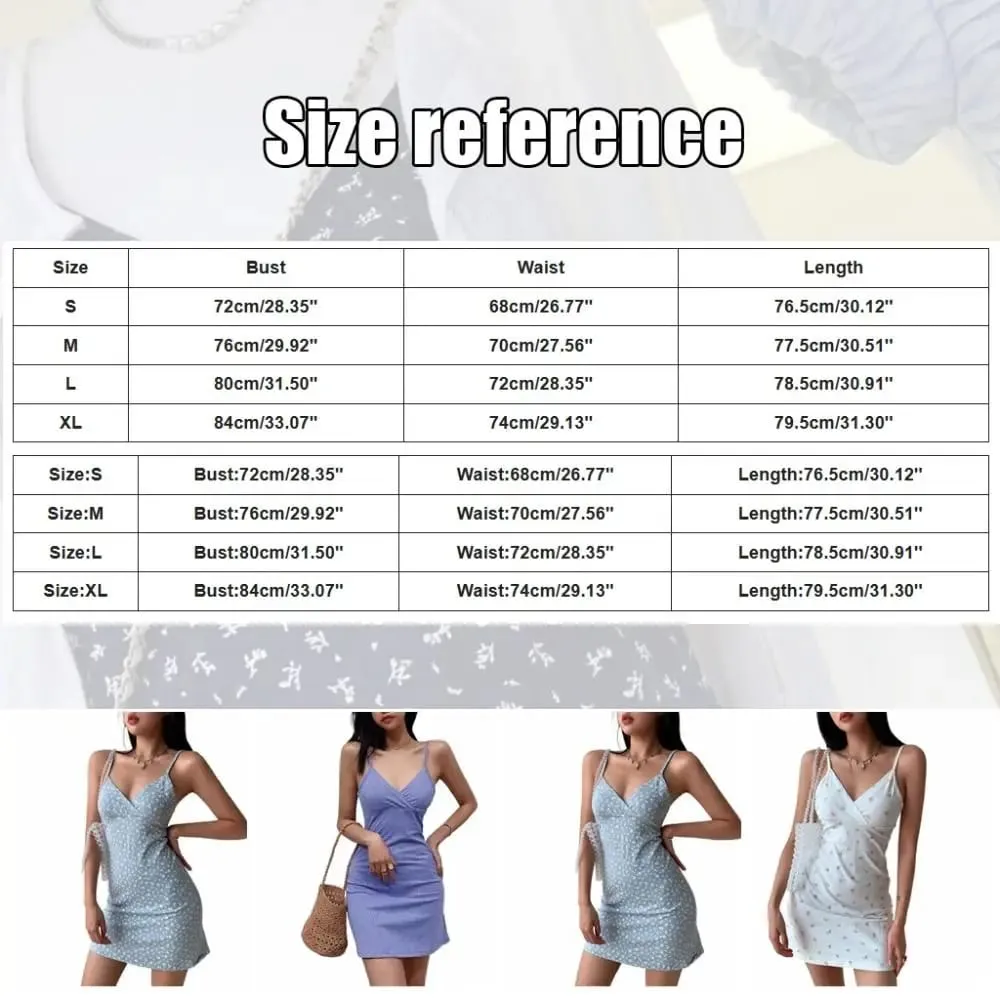 Korean V-neck Halter Floral Skirt a-line Skirt Floral Print Vintage Floral Mini Dress Retro Vintage Floral Halter Skirt Ladies