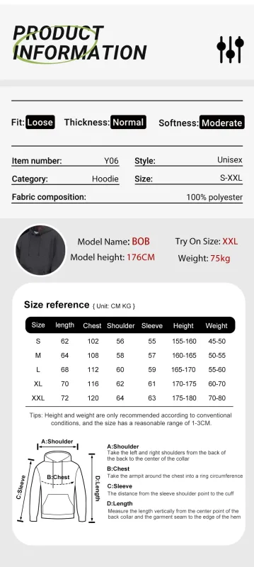 Personalized Customize Autumn Casual Sport Hoodie Men Fleece Team Basic Sweatshirts Street Office Top Daily Comfortable Workwear