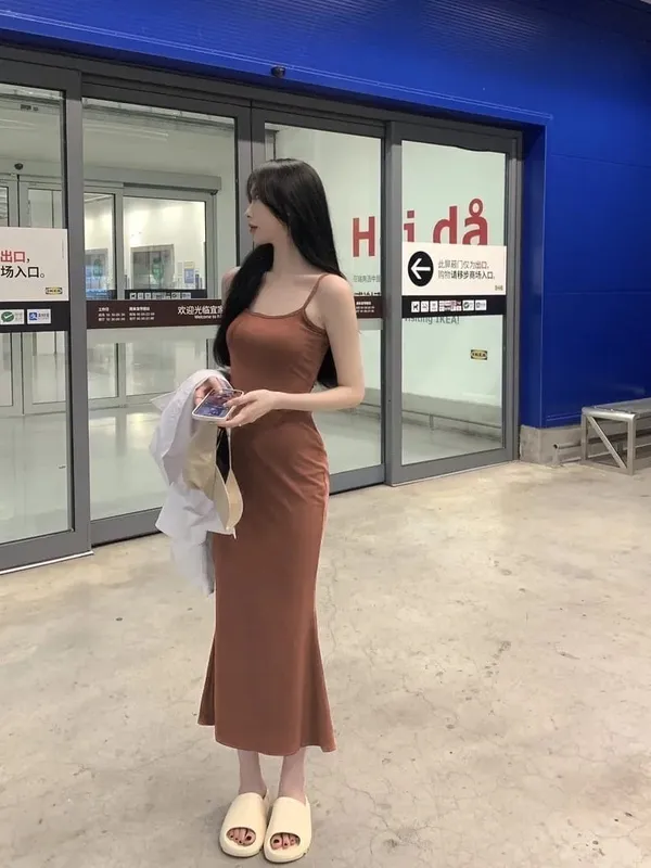 2026 Summer Sweetheart Neck Dress Women Sleeveless Backless Mini Dress Pure and Sexy Tight-Fit Party Dress with High Waist