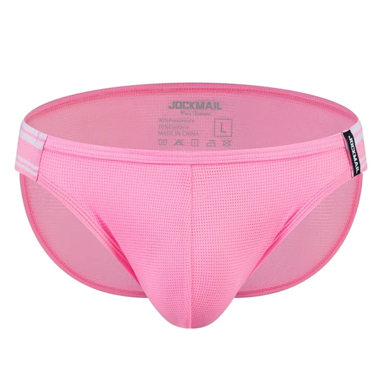 Herreundertøjstrusser Underbukser Nylon Mesh Quick Dry Herre Jockstrap Bikini Slip Herrebokserbukser eller som svømmebadebukser