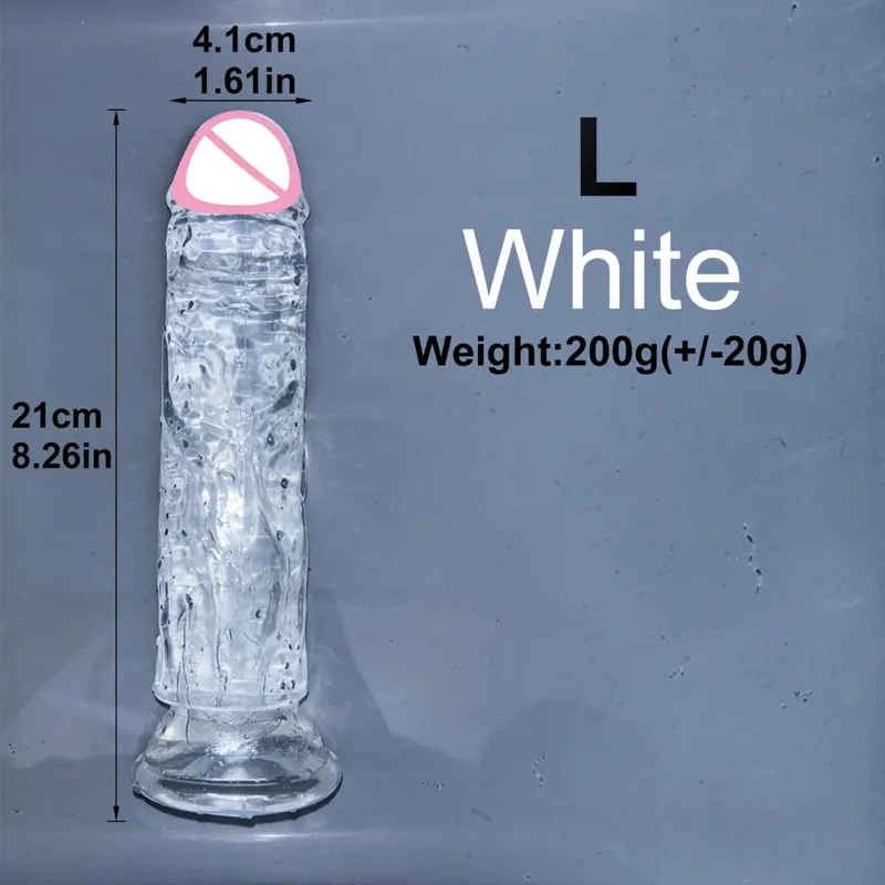 Goedkope 5 Kleuren Kleine Transparante Dildo Zuignap Jelly Lul Vrouwen Erotische Anale Seksspeeltjes Zachte Clitori Vaginale Masturbators Penis — image 10