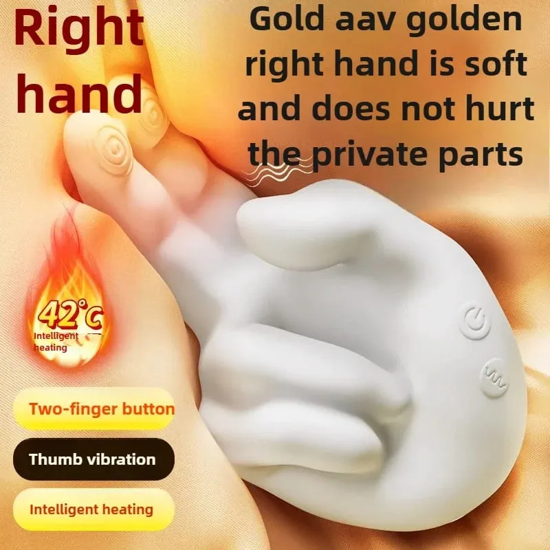 Hand Massager Wholesale Realistic Finger Flapping Clitoral Stimulator Flexible Hands Vibrator Vagina Massager Sex Toy for Women