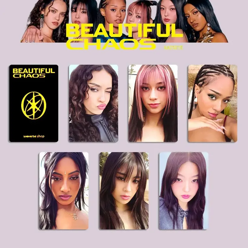 Album 6PCS LOMO Cards - MANON LARA SOPHIA Double-Sided Photo Fans Gift