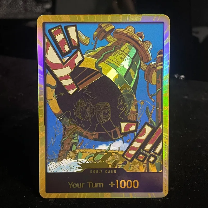 Single PRB02 ONE PIECE GOLD FRAME DON!! Cards Boa Hancock/Shanks/Blackbeard OPCG Don Card The Best Vol.2-English PROXY