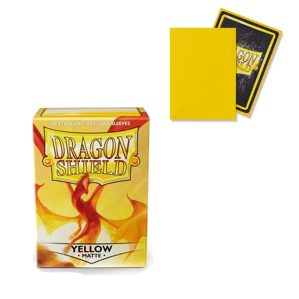 100 Stück/Karton, 66 x 91 mm, Standardgröße, Demark Dragon Shield, matte Kartenhüllen für MTG/PKM/YGO/TCG-Brettspielkarten