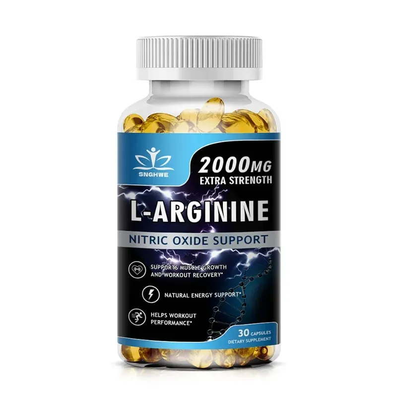 Super Arginine - 2000 Mg Pre-Exercise Supplement - Promotes Muscle Growth And Strengthens Muscle Energy And Endurance — image 8