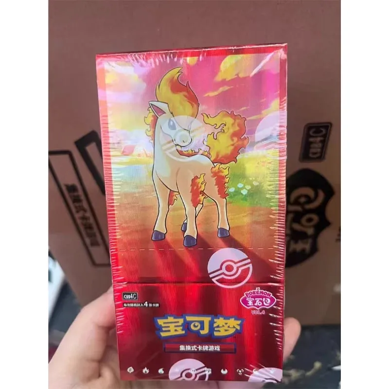 Original Pokemon Gem Pack Vol 5 Booster Box PTCG Simplified Chinese PTCG Gem Pack Vol 4 3 2 1 Gempack 4 Gem Pakc Vol. 4 — image 2