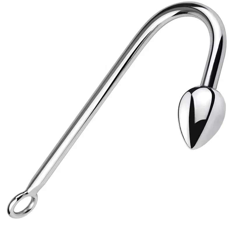 Ensemble de 3 boules de petite, moyenne et grande taille, crochet anal en métal, perles, dilatateur de tête, masseur de prostate, insertion, jouet sexuel bdsm pour homme — image 5