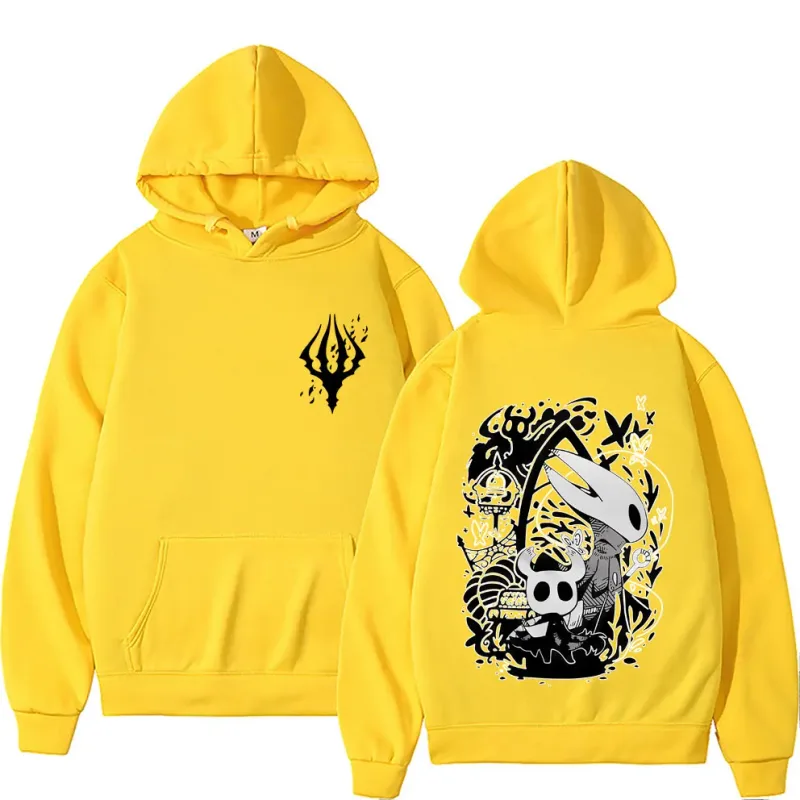Game Hollow Knight Graphic Hoodie Men Women Clothing Casual Oversized Streetwear Male Vintage Fleece Hoodies Fans Gift hoodies — image 8