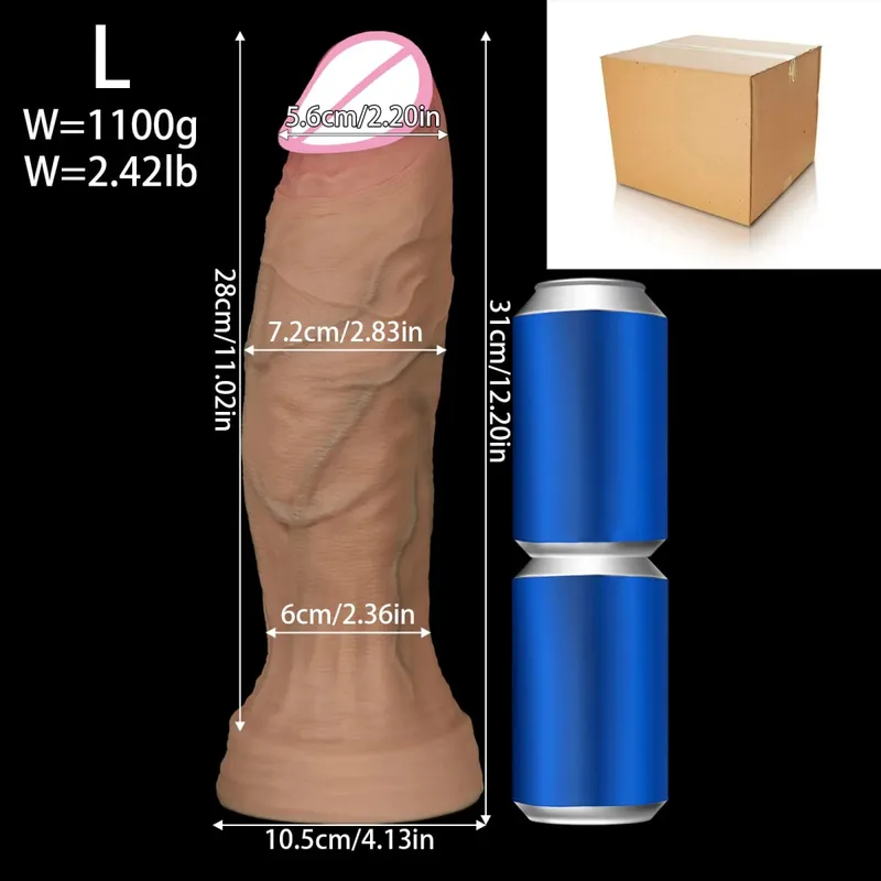 Realistic Anal Dildo Huge Long Butt Plug Training Stretcher Anal Dilator Prostate Massager Adult Anal Sex Toys For Women Men Gay