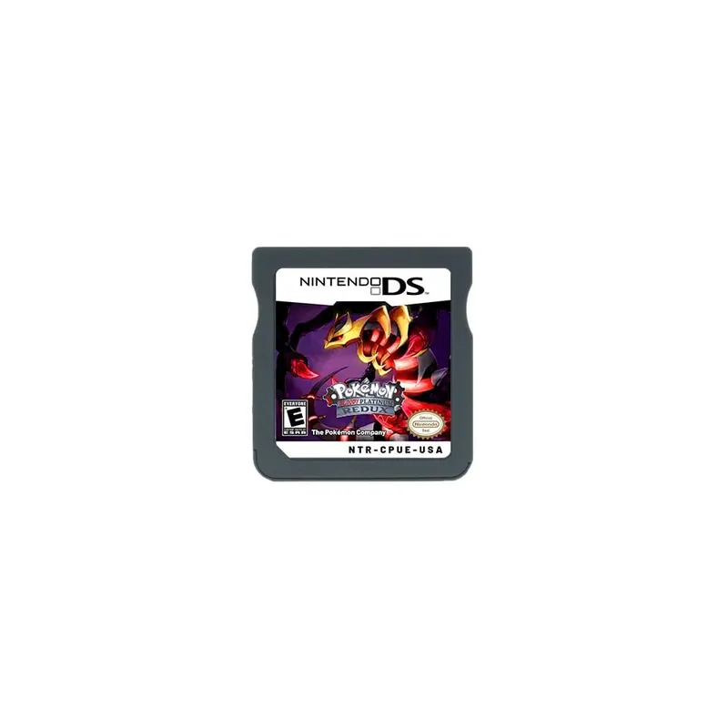 Anime Pokemon Series NDS Game Cartridge Video Game Console Moemon Silver Yellow KAIZO MoonBlack2 Hobby Collection Gifts Toys