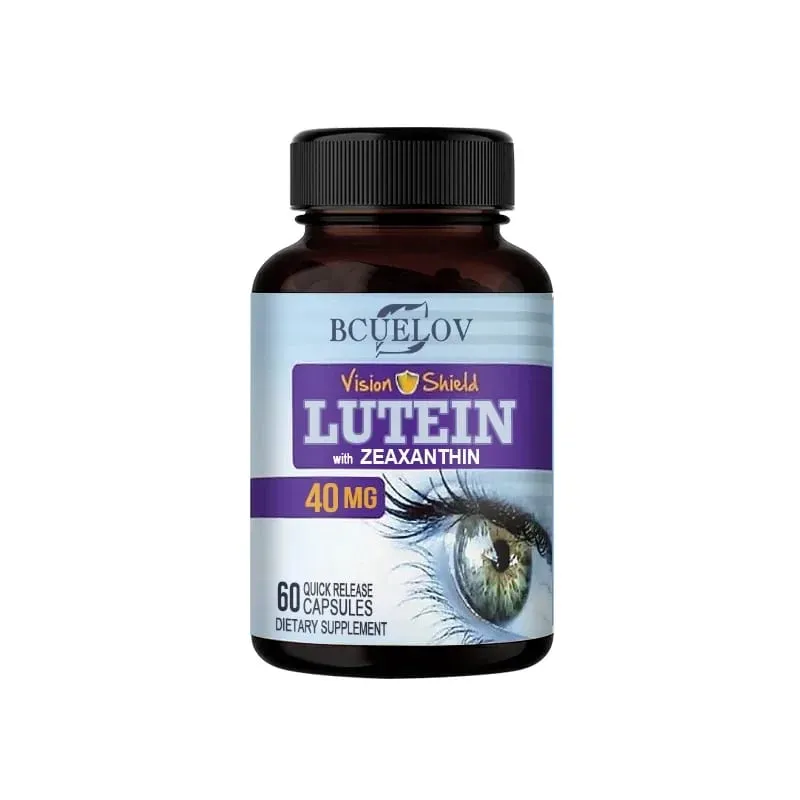 Lutein and Zeaxanthin Capsules 40mg Per Serving | Essential Eye Vitamins & Vision Health Dietary Supplement — image 9