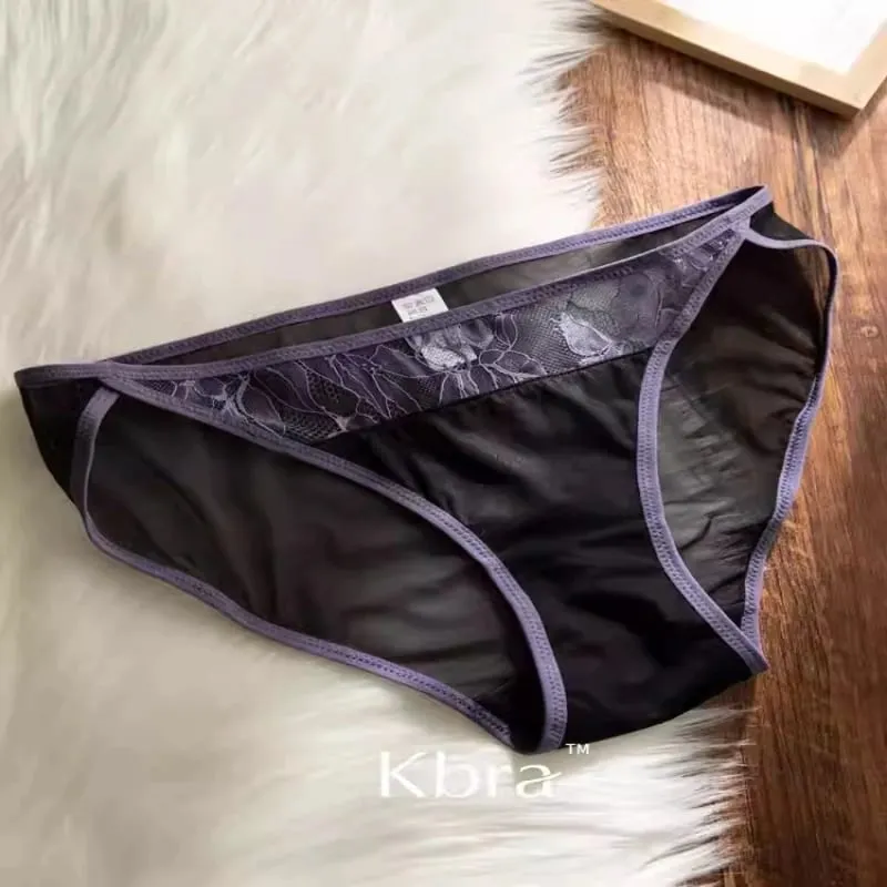 Women French Lace Non Padded Bralette Wireless See Through Sexy Demi Cup Lightweight Breathable Soft Summer Lingerie Size S-XL