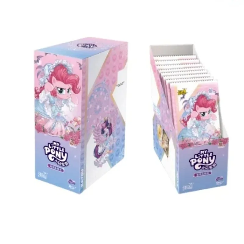 Autentico My Little Pony Amicizia per sempre Luna 12 11 10 Serie Carte da collezione Fluttershy Anime Merchandise Regali