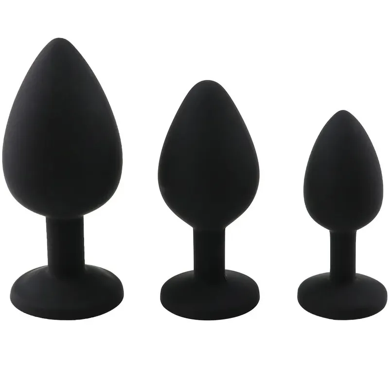 Plugue anal de silicone macio p/m/l, mini plugue erótico para bunda, brinquedo sexual para iniciantes, homens, mulheres, casais gays, estimulador de próstata, brinquedo de sexo anal — image 19