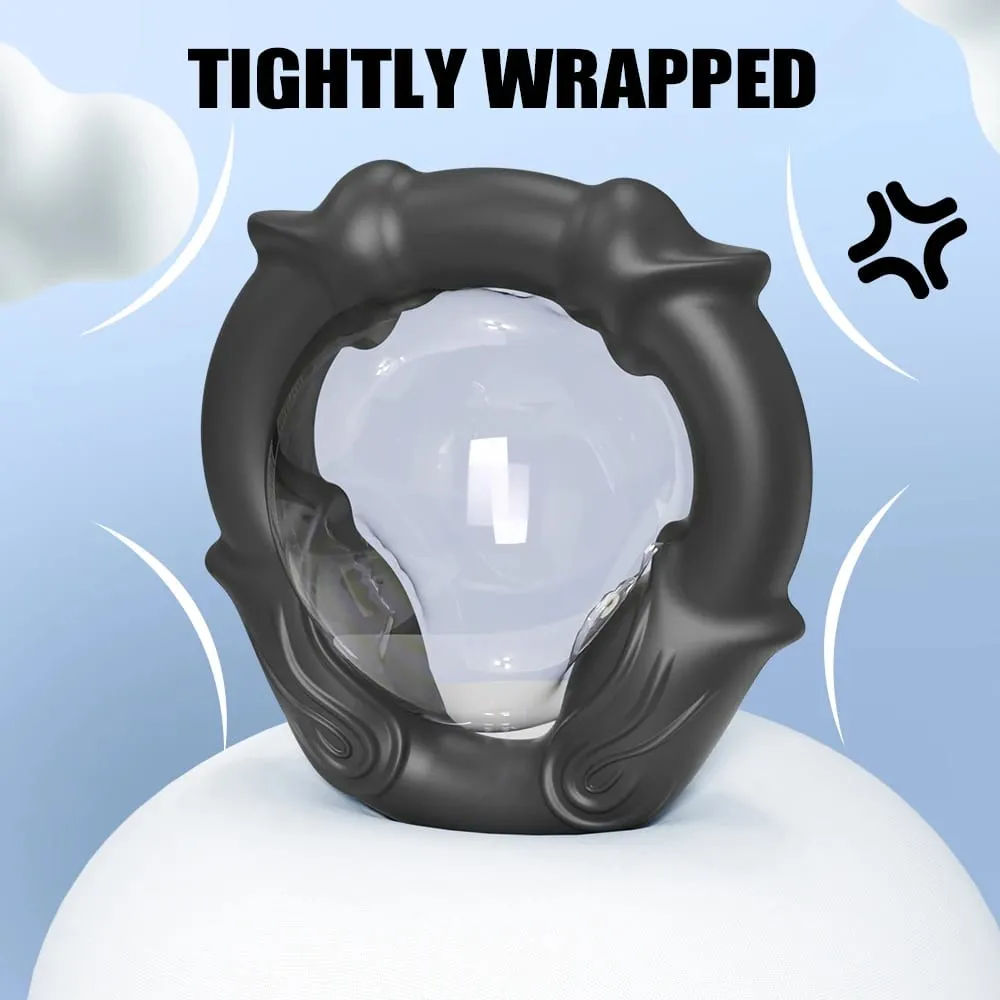Cock Ring Reusable Silicone Penis Ring Delayed Ejaculation Penis Enlargement Dick Enlarger Semen Semen Lock Ring Sex Toy Men
