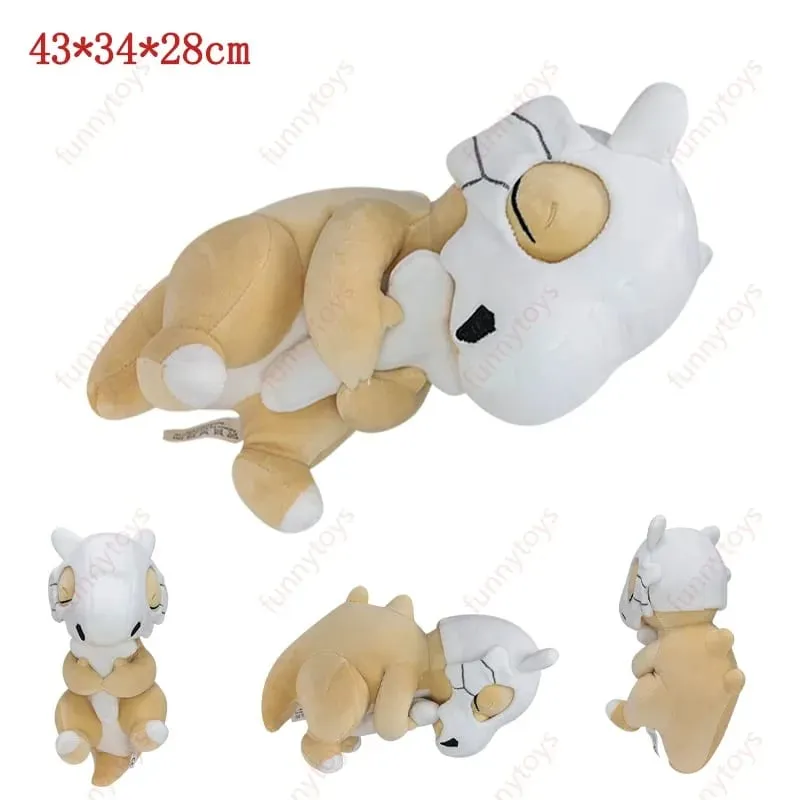 Pokémon Plush Sleeping Position Pillow Leafeon Espeon Sylveon Furret Cubone Scorbunny Bulbasaur Squirtle Soft Stuffed Cushion