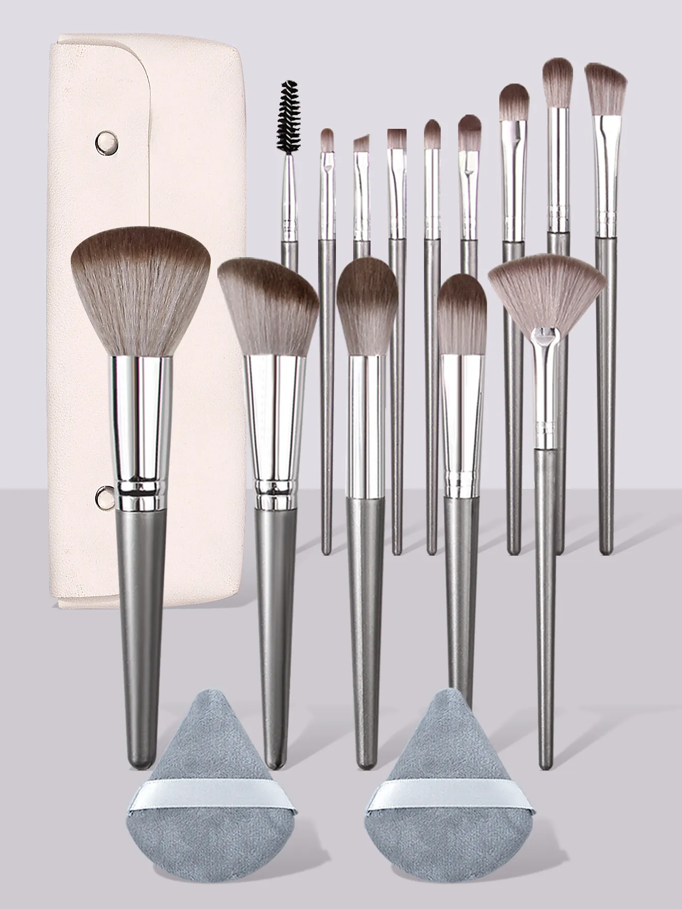 17PCS Makeup Brush Set Soft Fluffy Professional Cosmetic Foundation Powder Eyeshadow Kabuki Blending Make Up Brush Beauty Tool