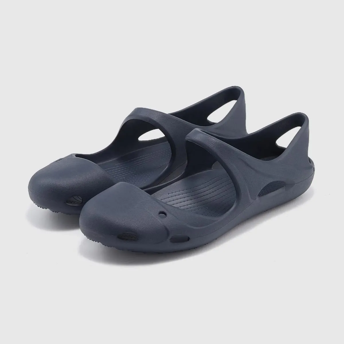 Women Arch Support EVA Mary Jane Clogs Hollow Quick Dry Non Slip Lightweight Yoga Walking Water Sandals