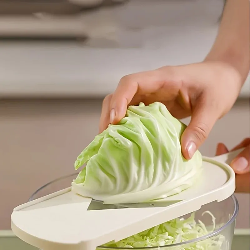 Cabbage Grater Onions Cucumbers Potatoes Cabbage Scraping for Salad Cutting Ultra-fine Slicing and Shredding Tool Kitchen Tool