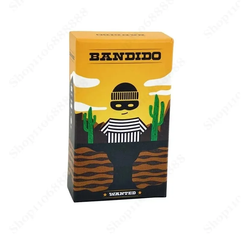 Bandido Bandida Family Table Game 1-4 Players Strategy Card Game For Party Fun With Chinese English Explanations Christmas