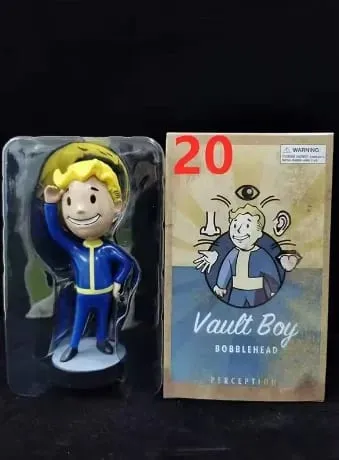 Anime Bobblehead Cute Vault Boy Full Set Action Figure Toys Collection Model Doll Desktop Ornament Display Boy Gifts