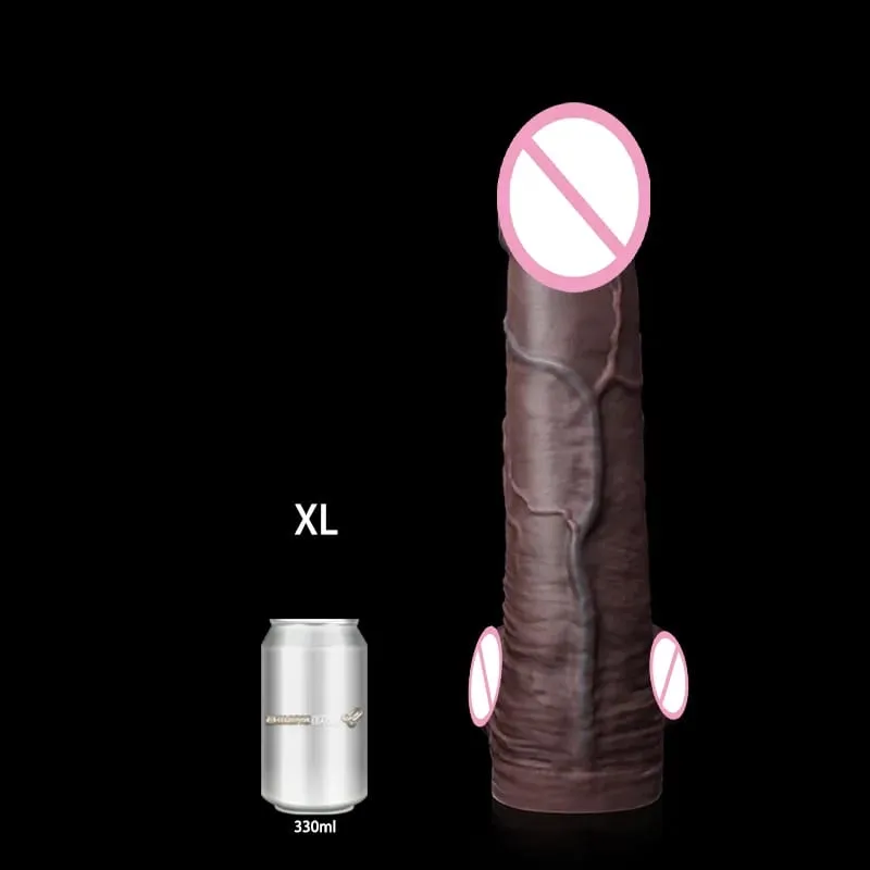 Super Soft Silicone Dildo with Suction Cup Flexible Big Penis G-spot Strap-On Sex Toy for Women Men Lesbian