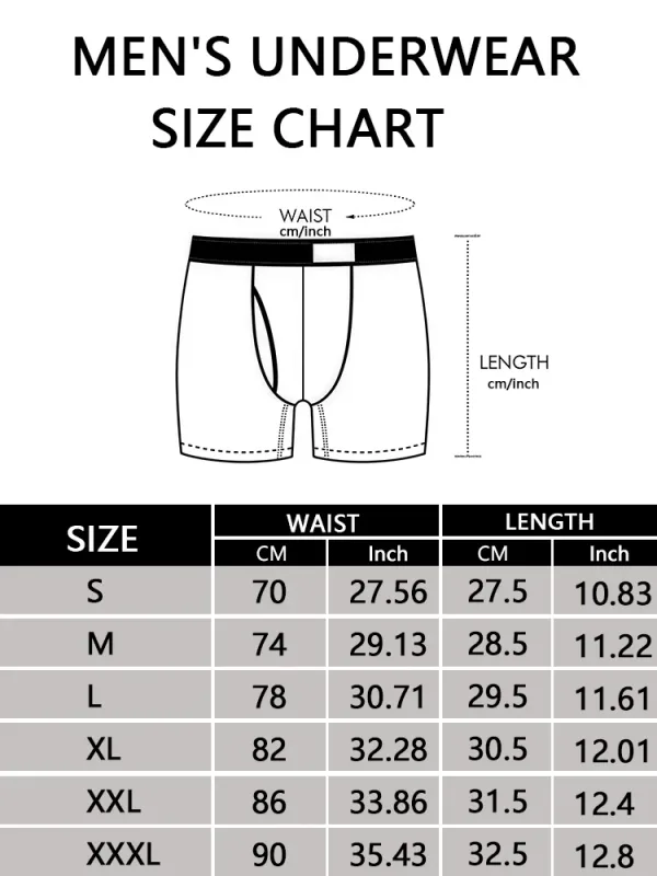 3Pcs Random Snack Cartoon Print Pattern Men's Briefs Ice Silk Cool Quick-drying and Breathable Men's Underwear