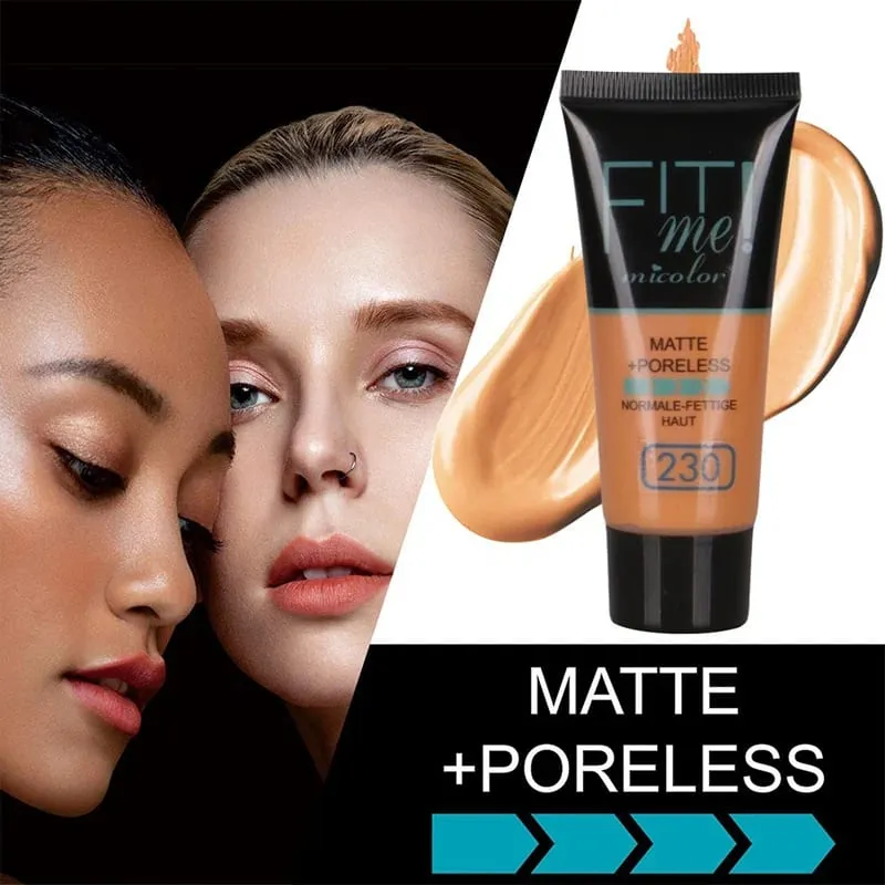 Micolor Fit Me 2 IN 1 Poreless Powder & Liquid Foundation Fuld dækning Liquid Concealer Ar Dark Circles Acne Cosmetic Set — image 2