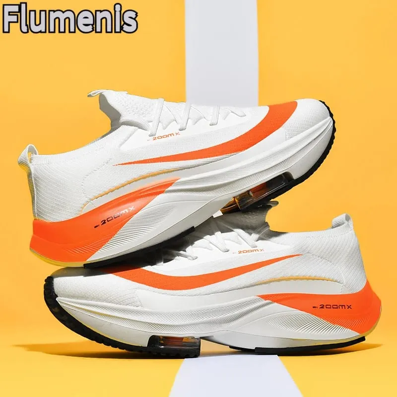 Men's Running Shoes Breathable Racing Cushioning Outdoor Running Shoes Casual Non Slip Mesh Off-Road Shoes — image 8
