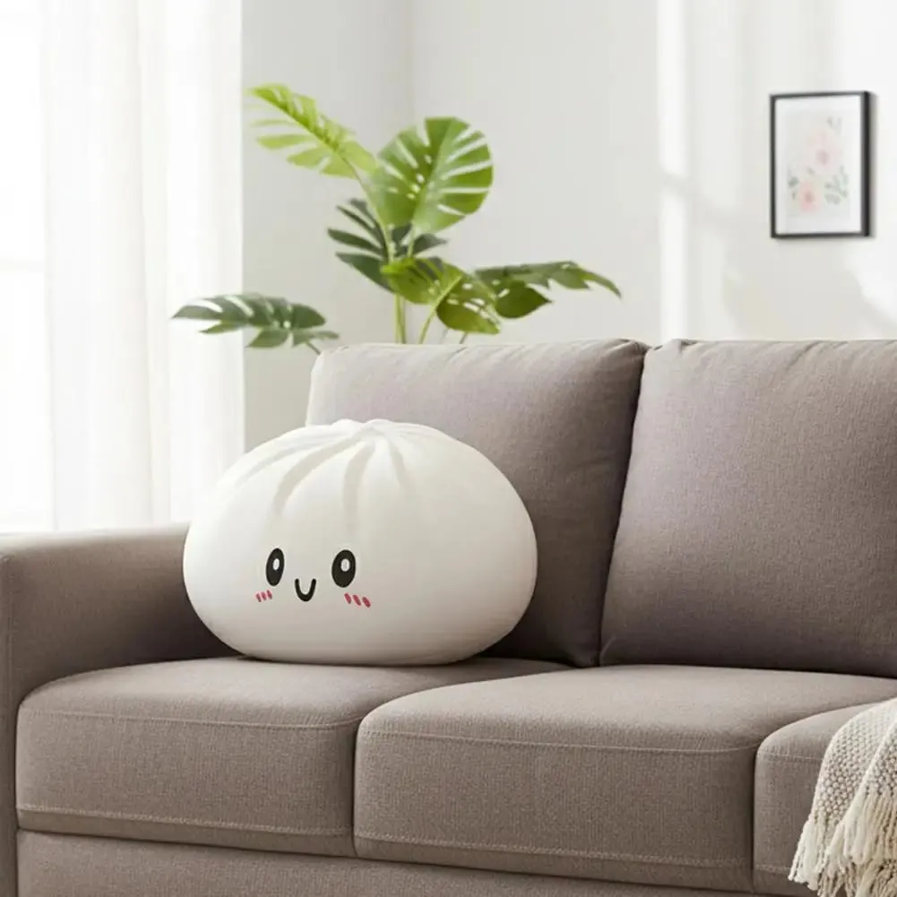 25cm Giant Dumpling Squishy Toy Giant Maltose Squeeze Stress Relief Toy Jumbo Sensory Fidget Ball for Adults