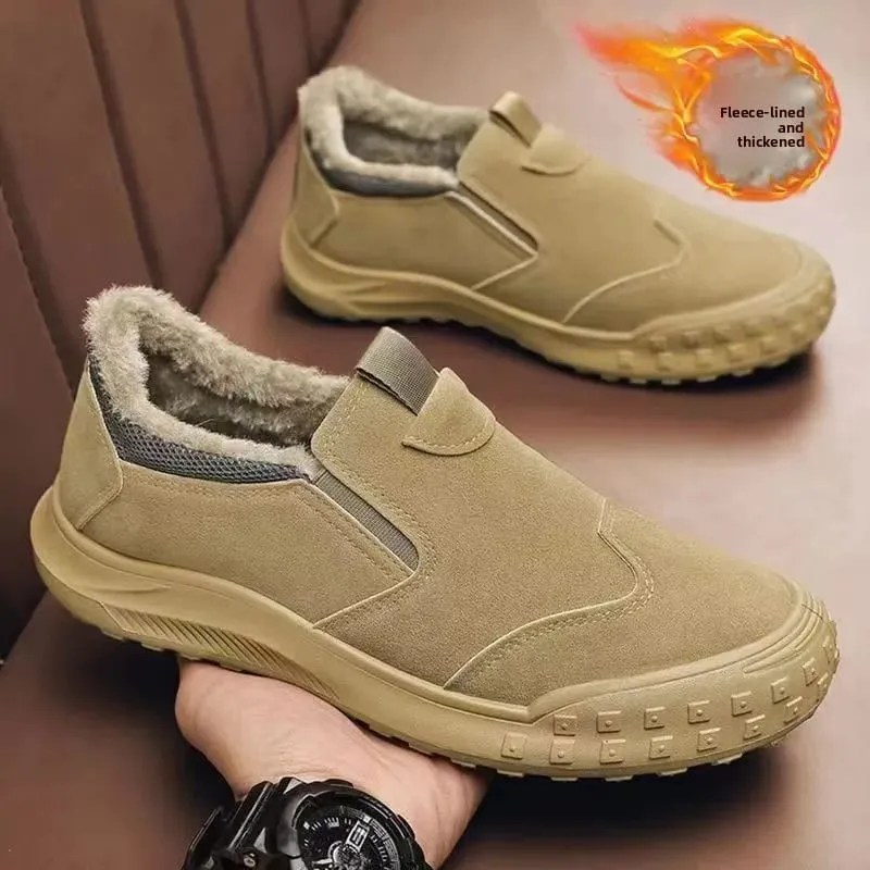 Snow Boots for Men 2026 Winter New Arrival Men's Cotton Shoes Outdoor Walking Shoes Lightweight and Comfortable Loafers — image 4