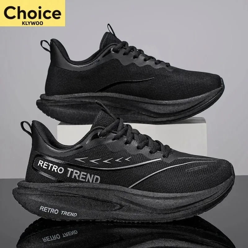 Running Shoes Carbon Board Profession Marathon Men Sports Breathable Lightweight Women's Comfortable Athletic Nonskid Sneakers