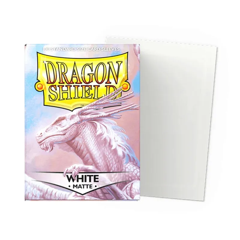 100 Stück/Karton, 66 x 91 mm, Standardgröße, Demark Dragon Shield, matte Kartenhüllen für MTG/PKM/YGO/TCG-Brettspielkarten