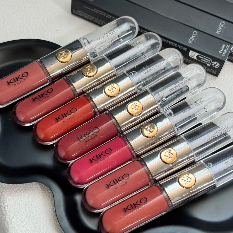Milano Obegränsad Double Touch Liquid Lipstick Lättvikt högpigment, ej klibbig krämig konsistens Långt slitage, komfortsmink