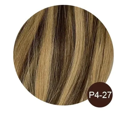 Solove Straight 6D-2 Virgin Human Hair Extensions Handmade Seamless Loop Micro Ring Hair Extensions 10-30” 50g/set Natural Color